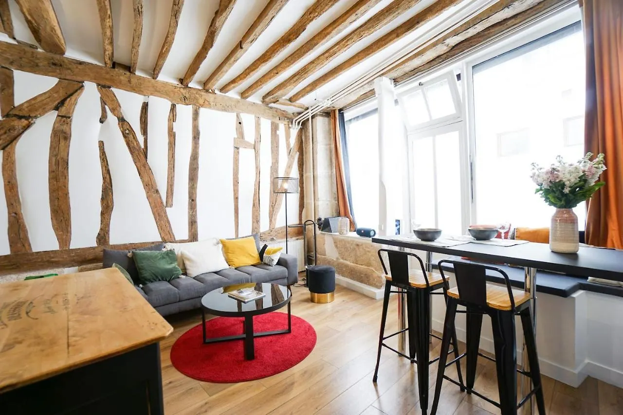 아파트 Magnificent Cocoon In The Heart Of 파리